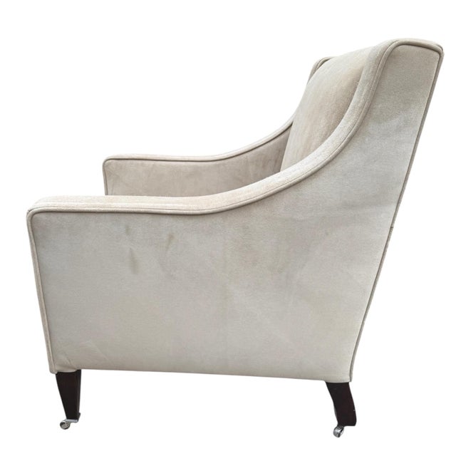 Traditional George Smith Georgian Leather Club Chairs- A Pair For Sale - Image 3 of 11