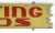 Red Circa 1940s Two Sided Wood 5' Greeting Cards Sign For Sale - Image 8 of 8