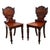 Pair of Early 19th Century English Regency Mahogany Hall Chairs For Sale - Image 4 of 12