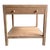 Harper White Oak Nightstands With Single Drawer and Shelf in a Natural Finish For Sale