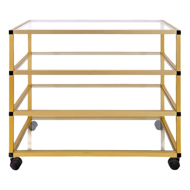 4-Tray Rolling Trolley For Sale