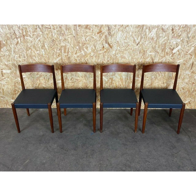 Teak Dining Chairs by Poul M. Volther for Frem Røjle, Set of 4 For Sale - Image 9 of 11