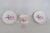1970s Aynsley England Bone China 3pc Boxed Set Pink Carnation Motif Gold Trim 4955b For Sale - Image 5 of 16
