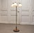 Art Deco Three-Arm Floor Lamp, 1940s For Sale - Image 3 of 12