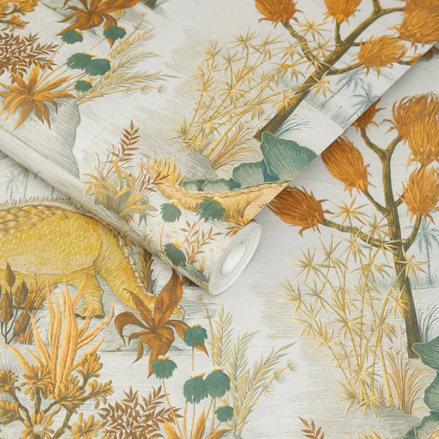 House of Hackney House of Hackney Dinosauria Wallpaper - Dusk For Sale - Image 4 of 5