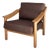 Mid-Century Modern Italian Loden Armchair by Vico Magistretti for Cassina, 1960s For Sale