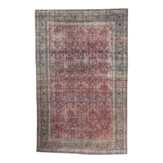 Antique Persian Khorassan Rug - 11'10 X 18'08 For Sale