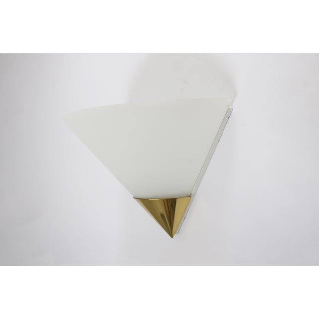 Brass Wall Lamps from Glashütte Limburg, 1970s, Set of 2 For Sale - Image 9 of 9