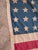 Early 20th C Cotton American Flag With Patina For Sale - Image 14 of 18