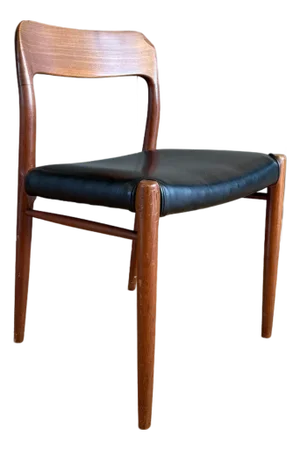 Vintage Mid Century Niels Moller Model #75 Chair