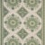 Schumacher x Mark D. Sikes Montecito Medallion Fabric in Leaf Green For Sale