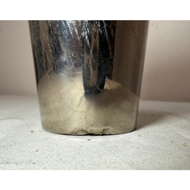 5 Vintage Landers Frary & Clark Universal Silver Plated Travel Nesting Camp Cups For Sale - Image 12 of 12
