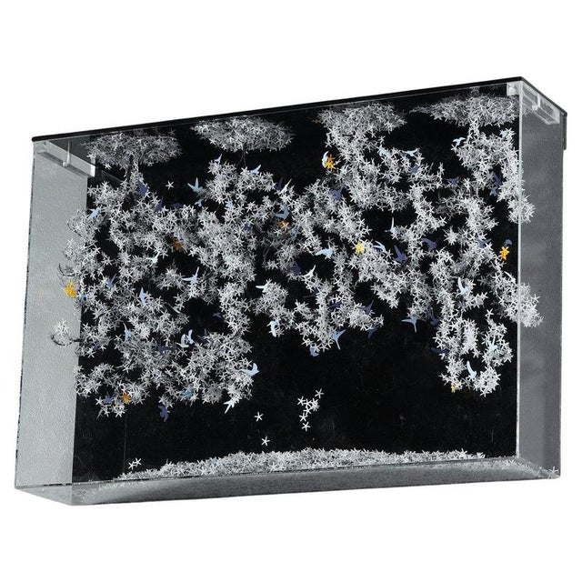 Nayla Tabet, Wall Sculpture, Metal & Paper For Sale - Image 17 of 17