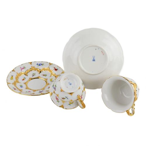 Tea and Coffee Service from Meissen, Set of 22 For Sale - Image 4 of 10