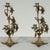 Pair Napoleon III Period Bronze Floral Candelabra For Sale - Image 4 of 13