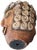 Ceramic 1960s Monumental Handcrafted Mexican Terra Cotta Janus Head Planter / Vessel With Spiral Relief Motif For Sale - Image 7 of 9
