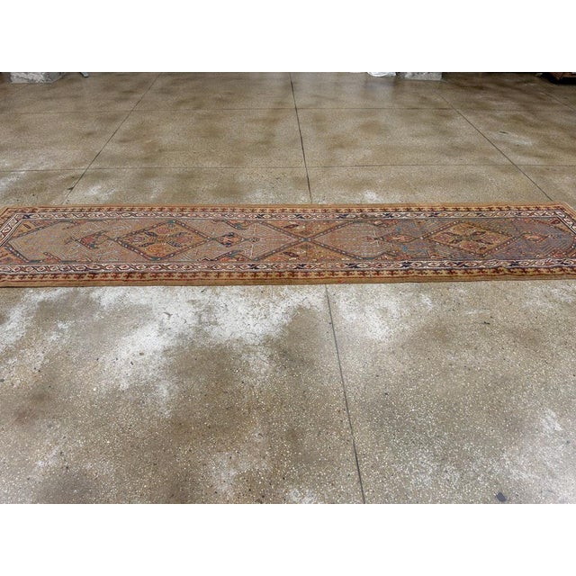 Galerie Shabab Collection Early 20th Century Persian Serab Runner For Sale In New York - Image 6 of 10