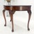 Demi Lune Carved Mahogany Rope Edge Ball & Claw Feet One Drawer Console Table For Sale - Image 9 of 11