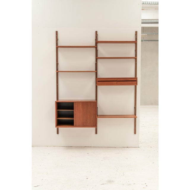 Two-Bay Wall Unit by P. Cadovius, 1960s For Sale - Image 16 of 18