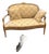 Vintage Louis XVI Style Italian Loveseat Settee For Sale