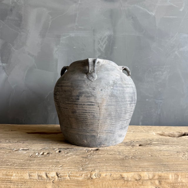 Early 21st Century Vintage Style Matte Oil Pottery #87c For Sale - Image 5 of 12