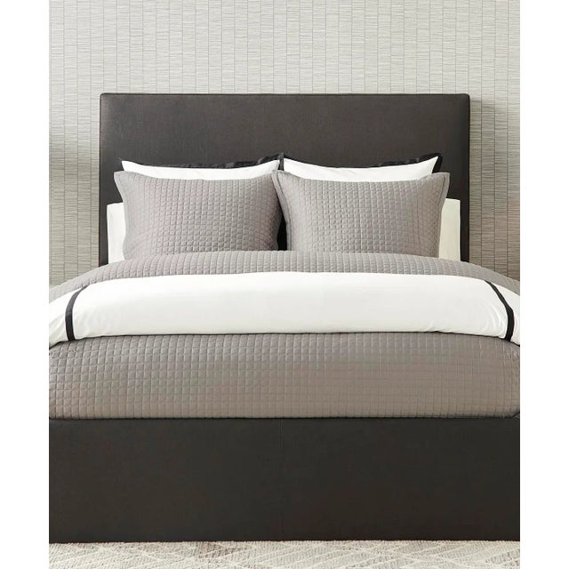 Not Yet Made - Made To Order Coleman King Cotton Coverlet Set, Storm, 4 Pieces For Sale - Image 5 of 9