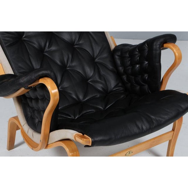 1980s Pernilla Lounge Chair attributed to Bruno Mathsson for Dux, 1980s For Sale - Image 5 of 9