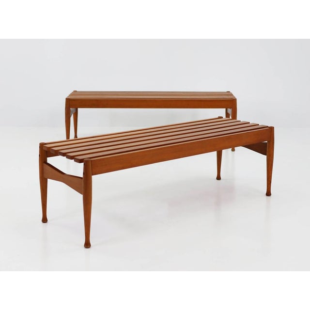 Italian Benches from Fratelli Reguitti, Italy, 190s For Sale - Image 6 of 7
