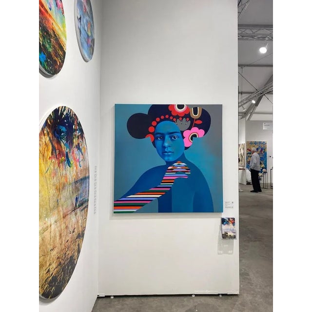 Ramona Nordal, Hustler FK, 2022, Acrylic on Canvas For Sale - Image 6 of 7