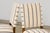 Late 19th Century French Louis XIII Dining Chairs in Blue Striped Jacquard, Set of 12 For Sale - Image 10 of 18