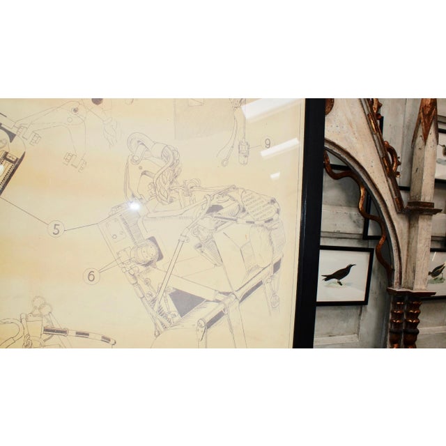 Large Vintage Martin Baker Ejector Seat Training Poster For Sale - Image 6 of 9