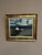 Egon Møldrup, Coastal Motif with Houses, 1950s, Oil on Canvas, Framed For Sale - Image 4 of 14