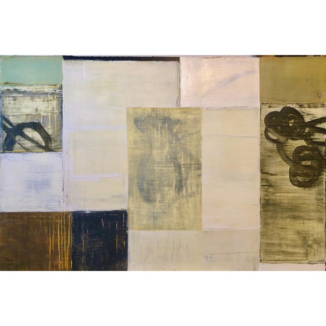 Bernd Haussmann, German American Neo Abstract Expressionist Contemporary Oil Painting Mixed Media, 2001 For Sale - Image 11 of 11