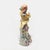 Traditional Early 20th Century Bisque Porcelain Figurine - Courtly Couple - 9.5" For Sale - Image 3 of 8