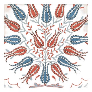 20"x20" All Silk Embroidered Cushion Cover. Handmade Pillowcase. New Toss Pillow For Sale