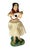 Mid 20th Century Ceramic Hawaii Hula Girl Dancing Ukulele Player Bobble Doll For Sale In Los Angeles - Image 6 of 10