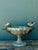 Vintage Floral Glazed Ceramic Pedestal Cache Pot For Sale - Image 12 of 12