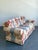 Vintage Cowton and Tout “Tortola Seashells” Printed Three Seat Sofa For Sale - Image 10 of 12