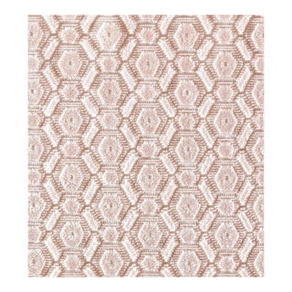 The House of Scalamandré Manetta Fabric, Shell Pink For Sale