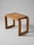 Osvaldo Borsani Oak Stool by Osvaldo Borsani, 1940s For Sale - Image 4 of 6