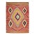 Late 20th Century Zabihi Collection Bold Geometric Room Size Turkish Kilim - 7'11" x 11'1" For Sale