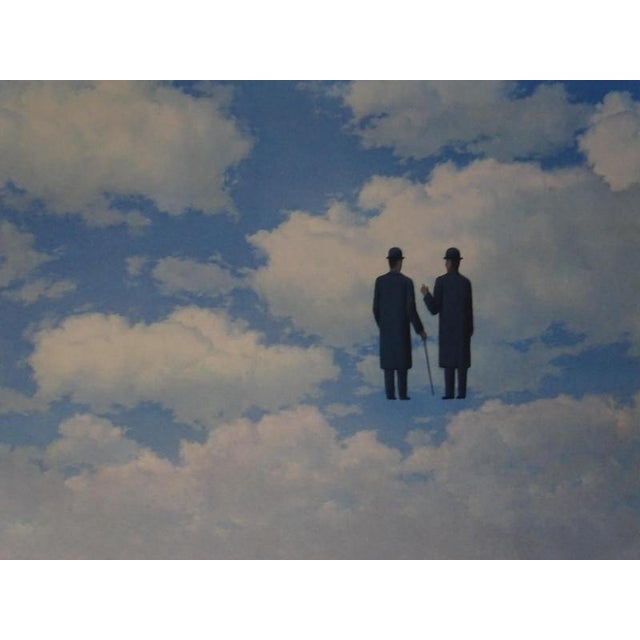 Rene Magritte (d'après) La reconnaissance infinie Lithograph on BFK Rives vellum. Signed in the plate Numbered / 300...