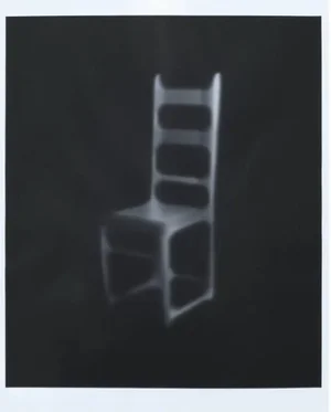 1996 "Chair" Still Life Gelatin Silver Numbered Print by Robert Stivers