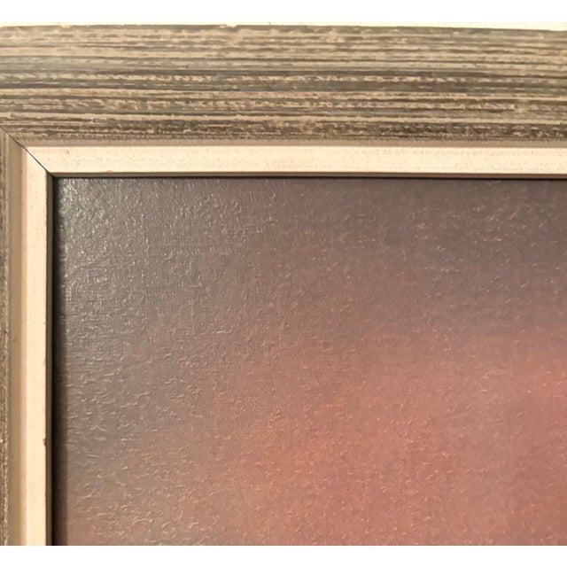 Wood Mid-Twentieth Century Still Life "Melon" Michael San Fratello Signed Print For Sale - Image 7 of 9