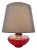 Art Deco Ikora Table Lamp in Glass by Karl Wiedmann for WMF, Germany 1950s For Sale