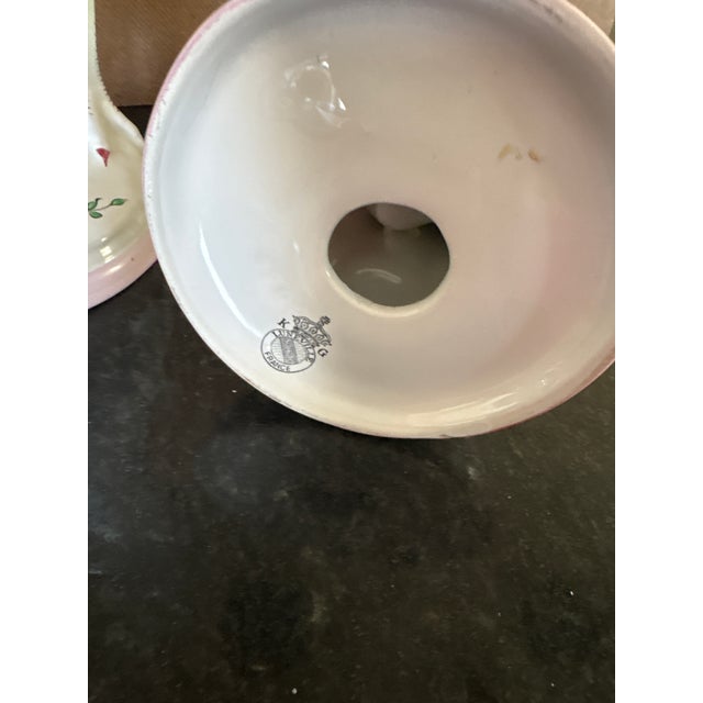 French Luneville Rooster Candle Holders For Sale - Image 9 of 9