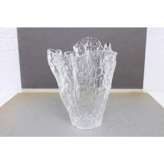 Scandinavian Glass Vase, 1970s For Sale - Image 13 of 13
