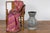 Prem Collection Artisan Made Black and White Vase with Dripping Décor For Sale In New York - Image 6 of 12