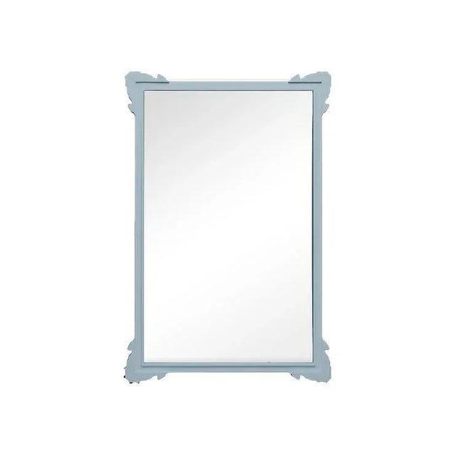 Contemporary Fleur Home Garden District Napoleon Rectangle Mirror in Parma Gray, 30x40 For Sale - Image 3 of 3