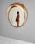 Metal Mid 20th Century Czechia Traditional Antique White Metal Mirror For Sale - Image 7 of 10